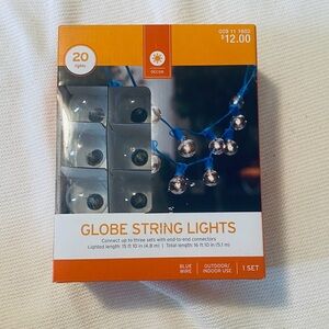 Globe string lights